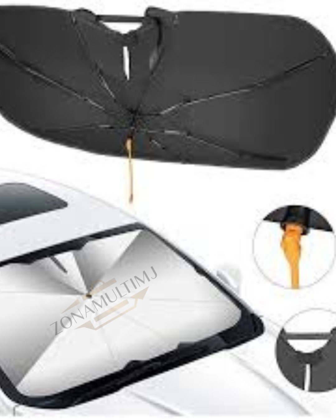 Tapasol plegable ideal para el parabrisas del carro